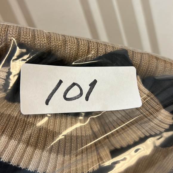 Taylor Women's/ NWT/Color Blocked /Ribbed Knit Dress/ L - Picture 12 of 12